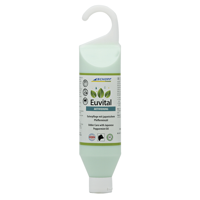 Euvital-System: gebrauchsfertiger Euterbalsam mit japanischem Pfefferminzöl - Silberkraft