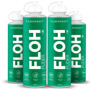 Flohpuder Hund/Katze - Silberkraft