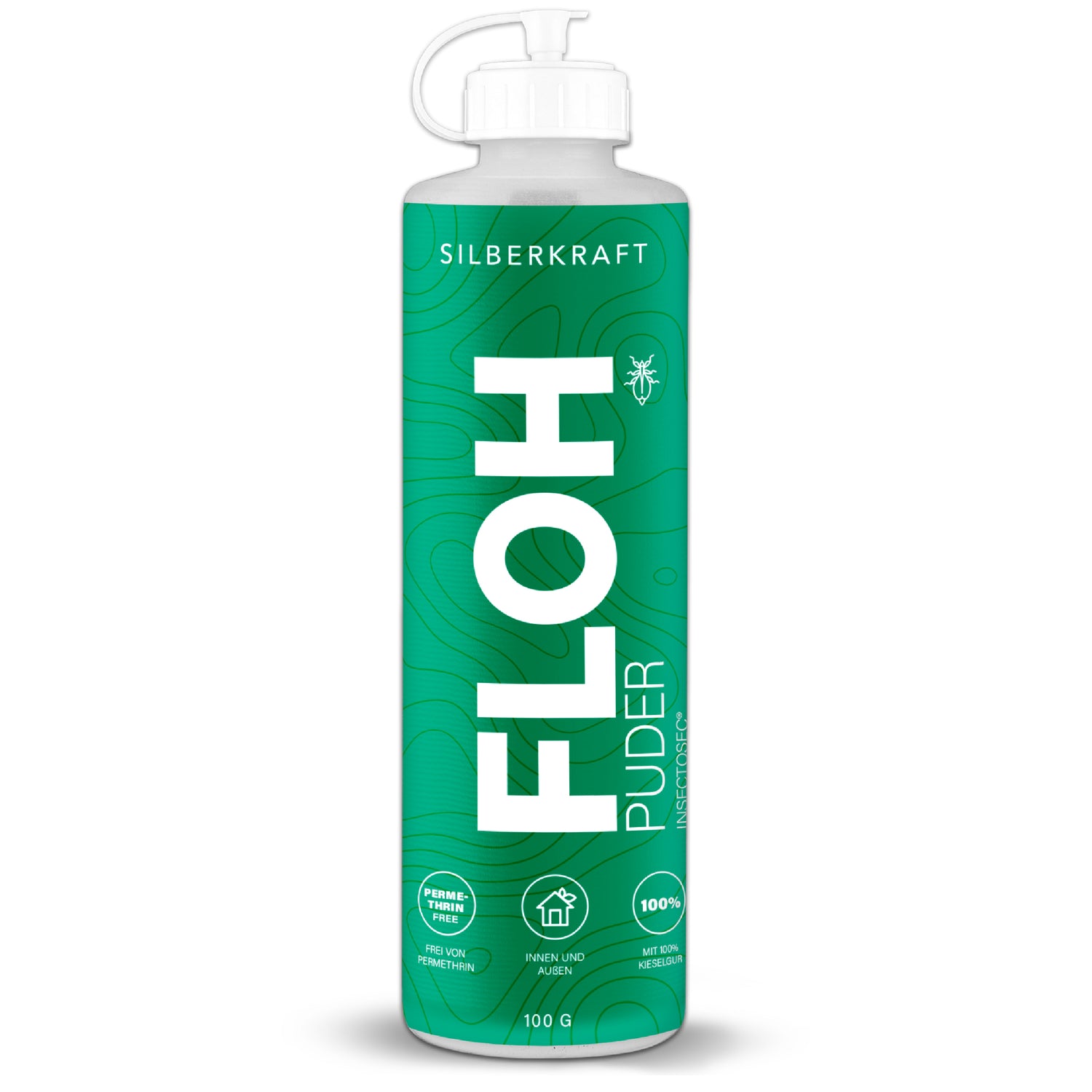 Flohpuder Hund/Katze - Silberkraft