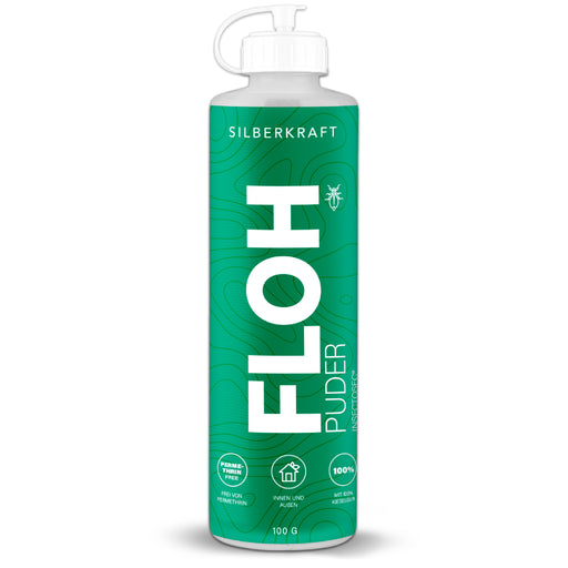 Flohpuder Hund/Katze - Silberkraft