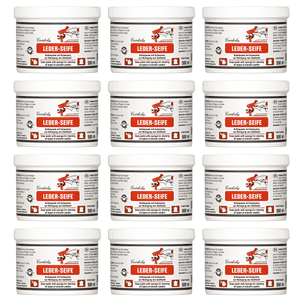 Glattleder-Pflege: Hochwirksame Seifenpaste für Pferdeequipment - Silberkraft