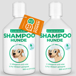 Neemolie hondenshampoo honden & puppy's - verzorgingsproduct gevoelige shampoo tegen jeuk en geur, shampoo honden voor verzorgde vacht - Silberkraft