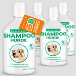 Neemolie hondenshampoo honden & puppy's - verzorgingsproduct gevoelige shampoo tegen jeuk en geur, shampoo honden voor verzorgde vacht - Silberkraft