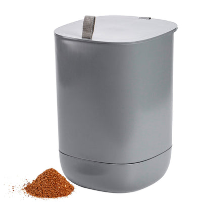 Keukencomposter Bokashi - composter incl. 1kg grit - Silberkraft