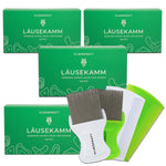 Luizenkam set van 4 - Silberkraft