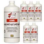 Natuurlijke lijnolie voor paarden: Hoogwaardig omega-3 supplement voor glanzende vacht en optimale spijsvertering - Silberkraft