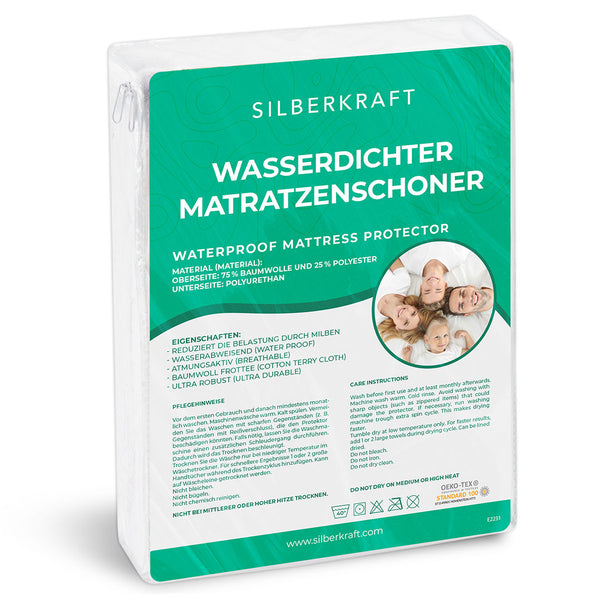 Matrashoes anti-mijt omhulsel beddengoed - Silberkraft