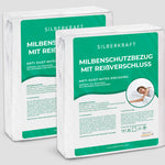 Anti-mijthoes - volledige matrasbescherming met ritssluiting - Silberkraft