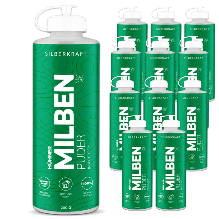 Milbenpuder Hühner - Silberkraft