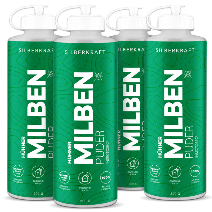 Milbenpuder Hühner - Silberkraft