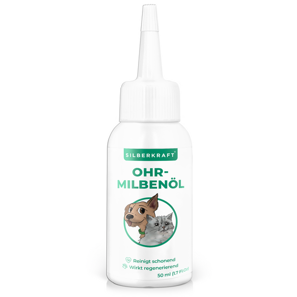 Oormijtolie voor honden/katten - Silberkraft