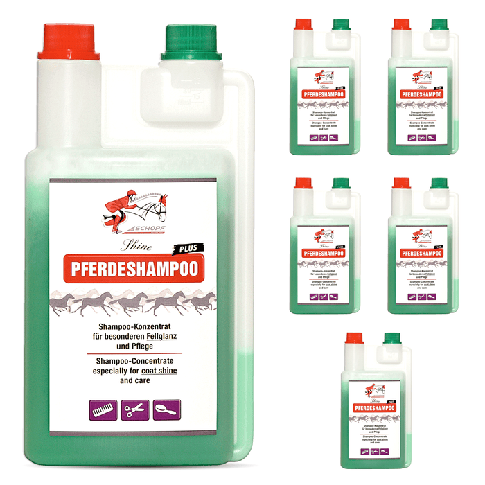 Paardenshampoo Plus: voor een gezonde en glanzende paardenvacht - Silberkraft