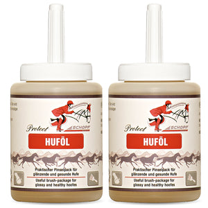 Pflegendes Huföl mit Schutzbarriere für kräftige und gesunde Pferdehufen - Silberkraft