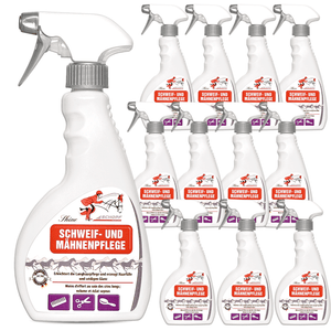 Schweif- und Mähnenpflegespray für strahlend schönes Pferdehaar - Silberkraft