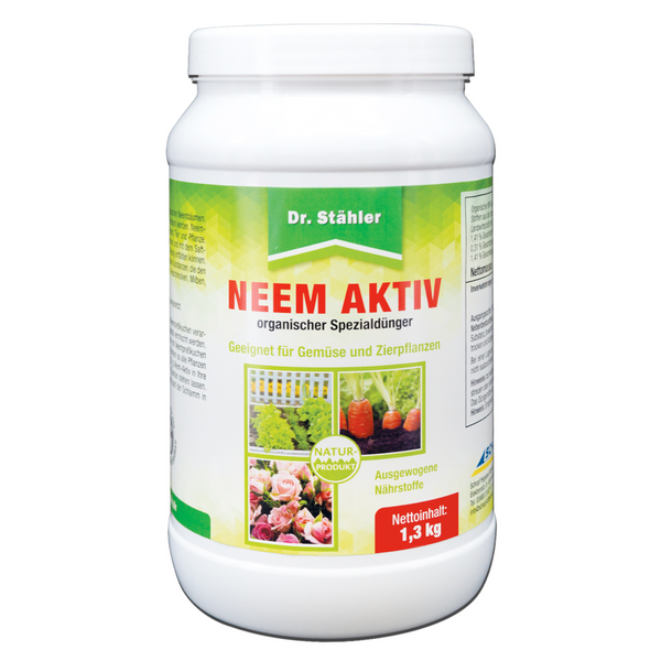 Neem Actief: Speciale mestkorrels voor groenten en sierplanten - Silberkraft
