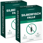 Zilvervisjesvallen ter bestrijding van zilvervisjes & papiervisjes 10 stuks - Silberkraft