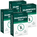 Zilvervisjesvallen ter bestrijding van zilvervisjes & papiervisjes 10 stuks - Silberkraft