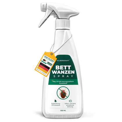 Anti Bettwanzen Spray - Bettwanzenspray - Silberkraft