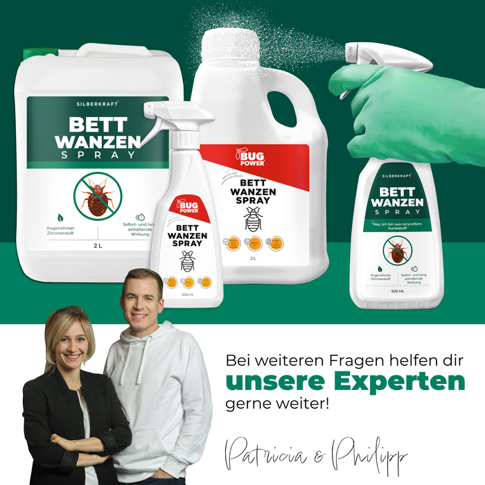 Anti Bettwanzen Spray - Bettwanzenspray - Silberkraft