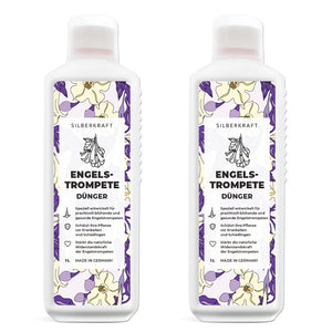 Engelstrompete Dünger - Mineralischer NPK Flüssigdünger mit Stickstoff - Dünger für Engelstrompete - Silberkraft