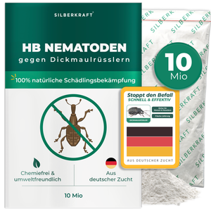 HB Nematoden gegen Dickmaulrüsslern &  Engerlingen - Silberkraft