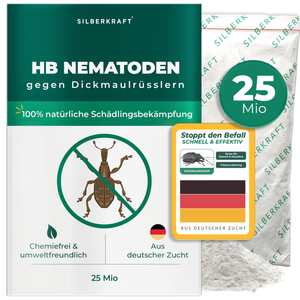 HB Nematoden gegen Dickmaulrüsslern &  Engerlingen - Silberkraft