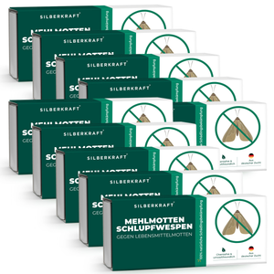Mehlmottenschlupfwespen - Schlupfwespen gegen Mehlmotten - Silberkraft