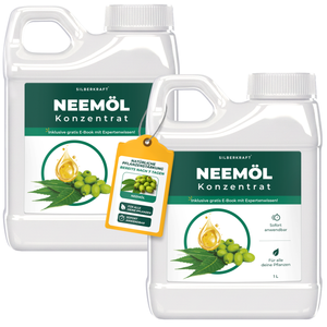 Neemöl mit Emulgator – Pflegendes Neemöl-Konzentrat für Deine Pflanzen - Silberkraft