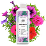 Petuniameststof - minerale NPK vloeibare meststof met stikstof - meststof voor petunia's - magische belmeststof - bloemenmeststof - Silberkraft