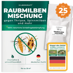 Raubmilben Mischung gegen Thripse und Spinnmilben für 25 m² Pflanzenfläche – Silberkraft