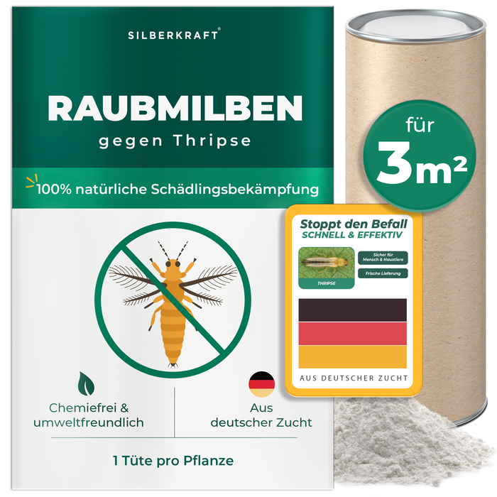 Roofmijten tegen trips - Silberkraft