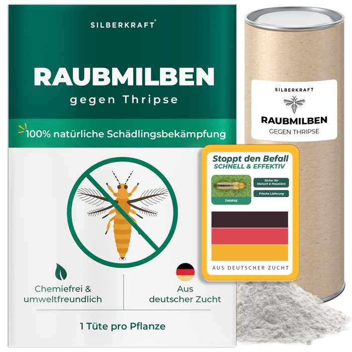 Roofmijten tegen trips - Silberkraft