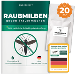 Silberkraft Raubmilben gegen Trauermücken – Tüte für 20 Quadratmeter