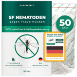 SF-nematoden ter bestrijding van schimmelmuggen voor kamerplanten - Silberkraft