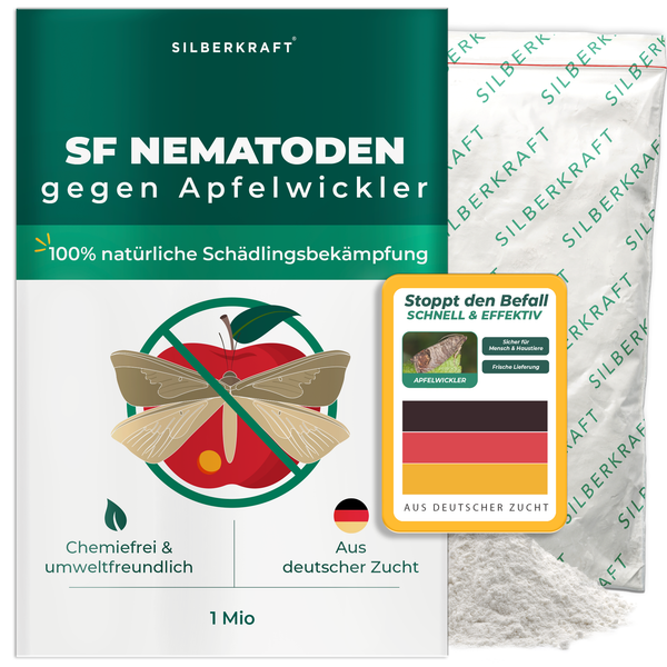 SF-nematoden tegen fruitmot - Silberkraft