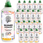 Bloemenmest - Minerale NPK vloeibare meststof met stikstof - Meststof voor bloeiende planten & tuinbloemen - Universele bloeiende plantenmest - Silberkraft
