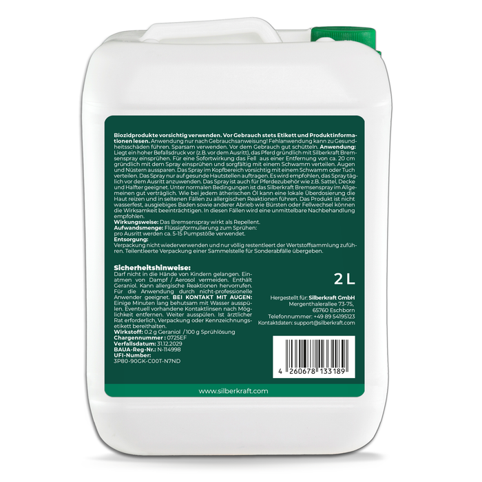 Bremsen-Spray für Pferde - Silberkraft