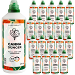Cannameststof - minerale NPK vloeibare meststof met stikstof - meststof voor canna (bloemriet) - exotische en tuinplantenmeststof - Silberkraft