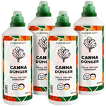 Cannameststof - minerale NPK vloeibare meststof met stikstof - meststof voor canna (bloemriet) - exotische en tuinplantenmeststof - Silberkraft