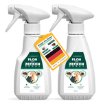 Vlooien- en tekenspray voor honden en katten - Silberkraft