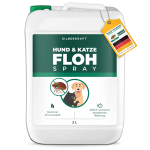 Flohspray Hunde & Katzen - Silberkraft