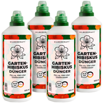 Tuinhibiscusmeststof - minerale NPK vloeibare meststof met stikstof - meststof voor tuinhibiscus - sierheestermeststof - Silberkraft