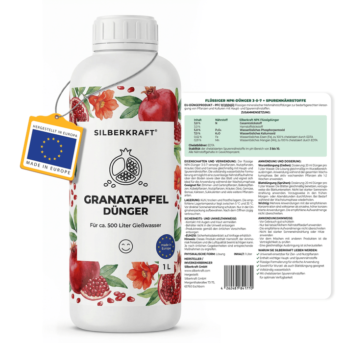 Granaatappelmeststof - Silberkraft