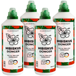 Hibiscusmeststof - Minerale NPK vloeibare meststof met stikstof - Meststof voor hibiscus - Tuinhibiscus & kamerhibiscusmeststof - Silberkraft