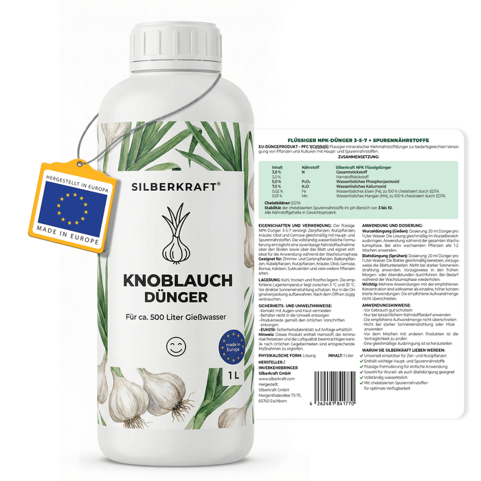 Knoflookmeststof - Silberkraft