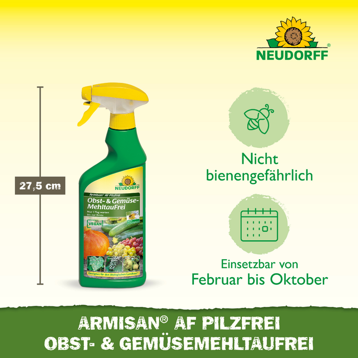 Neudorff Armisan AF Paddestoelvrij Groenten en fruit Meeldauwvrij - Silberkraft