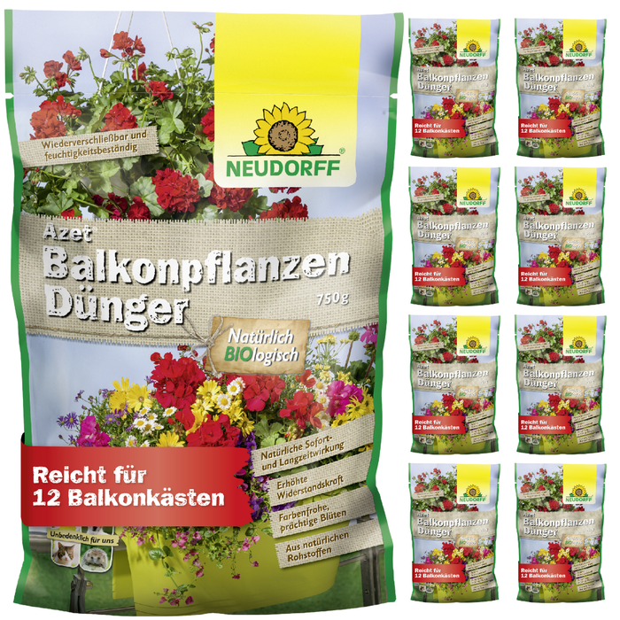 Neudorff Azet balkonplantenmest 750g - Silberkraft