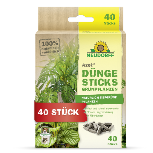 Neudorff Azet kunstmeststicks voor groene planten - Silberkraft