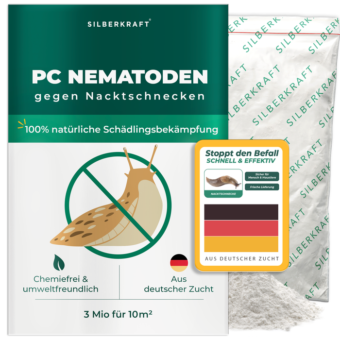PC-nematoden tegen slakken en slakken - Silberkraft