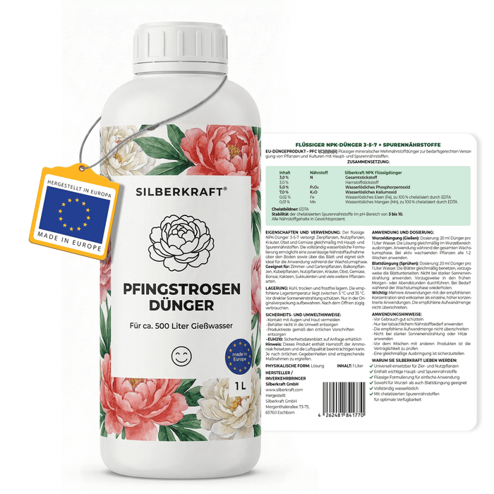 Pioenenmeststof - Silberkraft